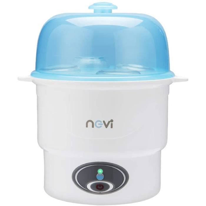 Stérilisateur Biberons Electrique Nuvita - 6 Min Stérilisation Vapeur - 6 Biberons + Accessoires
