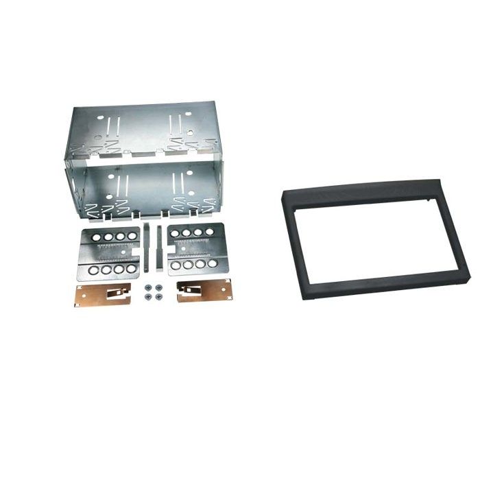 Adaptateur de façade 2-DIN Porsche 911 (996) noir
