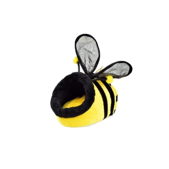 Mini cage de conception d'abeille de coussin de lit de coussin de sommeil chaud d'animal familier