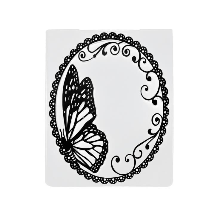 Scrapbook Miroir design bricolage massicots Dies scrapbooking en plastique embosser @ diy001