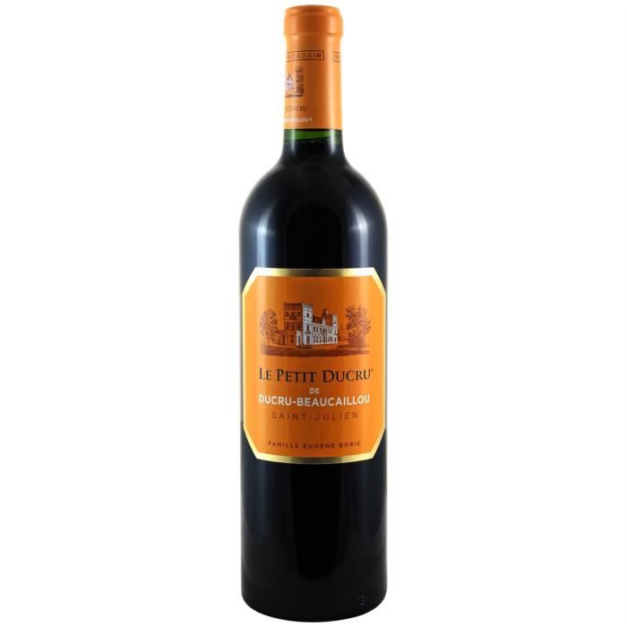 Château Ducru-Beaucaillou Le Petit Ducru de Ducru-Beaucaillou Rouge 2019 - 75cl - Vin Rouge de Bordeaux - Appellation AOC Saint-Juli