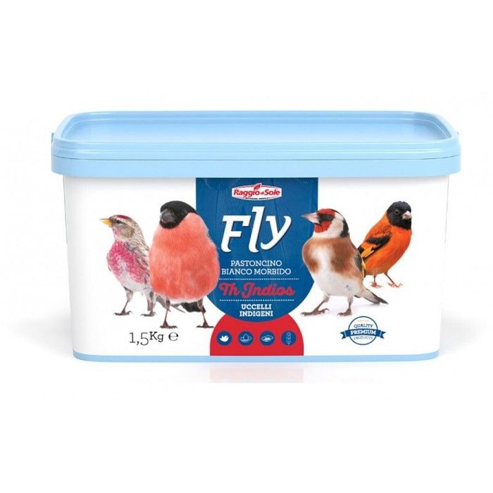 Pour les oiseaux d'élevage Raggio di Sole, pâtes Jilgueros TH Indiens 1,5 kg