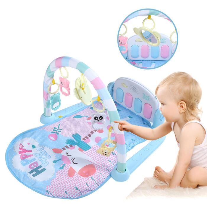 BéBé TAPIS D'EVEIL DE JEU tapis couverture avec Musique Piano pédale fitness cadre JOUET -CYA