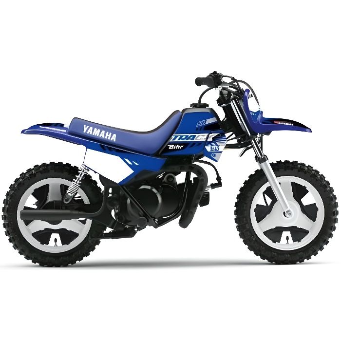 Kit déco KUTVEK Tracx bleu Yamaha PW50