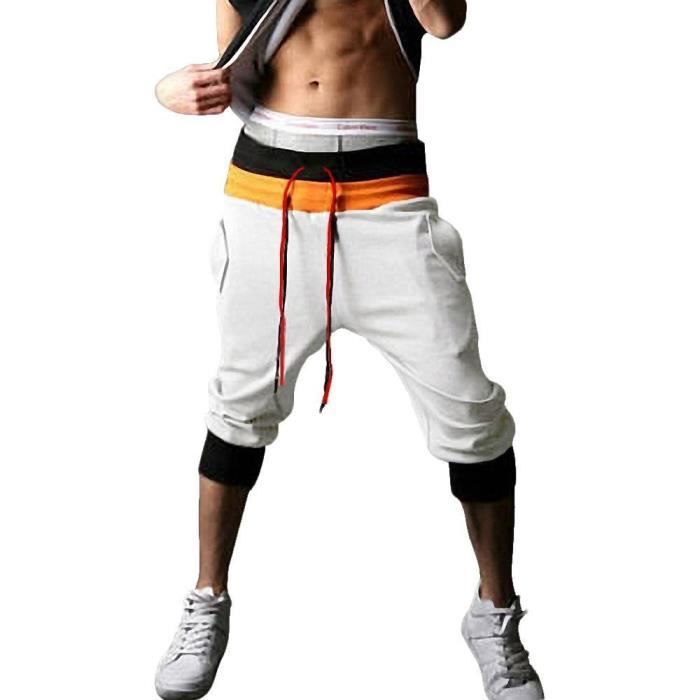 Tomwell Hommes Casual Danse Shorts Hiphop Baggy Sport Jogging Sarouel Pants