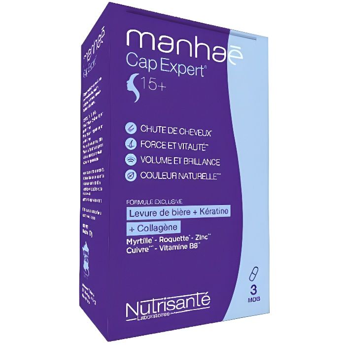Nutrisanté Manhaé Cap Expert 120 gélules