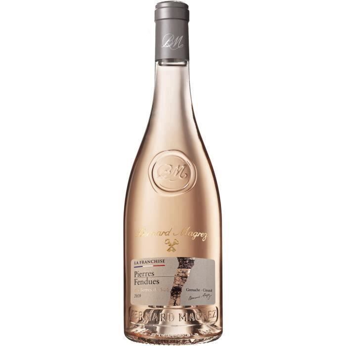 Bernard Magrez Pierres Fendues des Terres du Sud 2019 IGP d'OC- Vin rosé