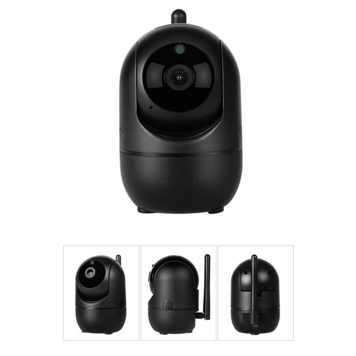 PRUMYA Babyphone vidéo numérique sans fil 2,4 GHz moniteur bébé vidéo HD capteur de mouvement automatique de vision nocturne