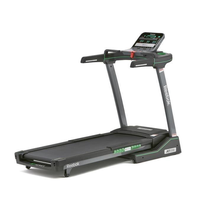 Tapis de course Jet Series 200 10013401. 18 Km/h. 140x46 cm. MP3. 24 programmes Noir