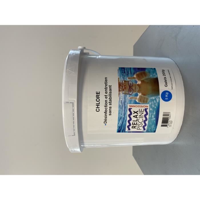 Chlore lent galets 5kg