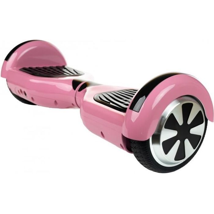 Smart Balance Hoverboard Regular Pink, 6.5 pouces, Bluetooth, LED