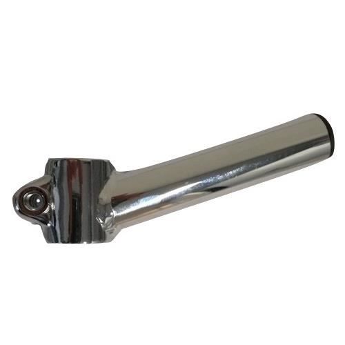 TOM rallonge de selle en acier 22.2 mm argent