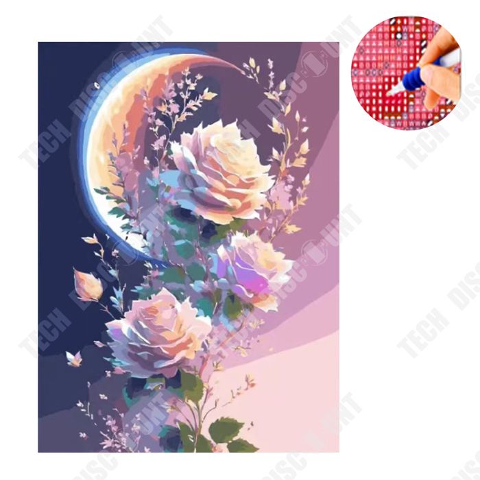 9 Pièces Stylo Diamond Painting 5D DIY Broderie Pointe Diamant