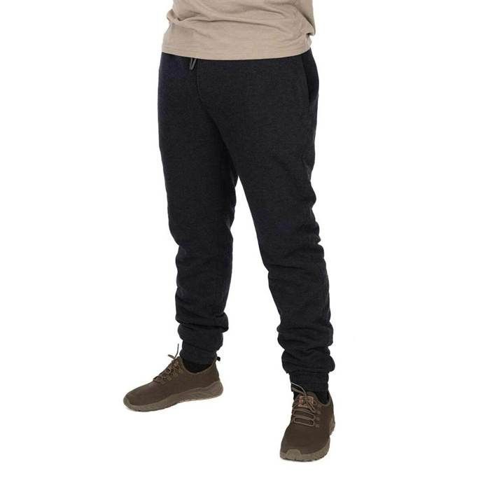 Pantalon de jogging en sherpa Fox B/O - black/orange