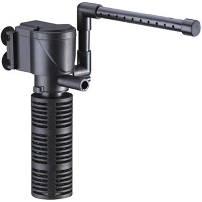 Pompe Submersible Aquarium avec Filtre 3W 300L/H Pompe à Eau Filtre Réservoir pour Organismes Aquatiques Bassin Hydroponique