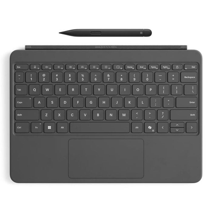 Microsoft Clavier Signature pour Surface Pro 12 inch clavier full size avec pavé tactile accéléromètre rétroéclairé dock magnétique 73 % de fibres à base de bois recyclé... - vue 2