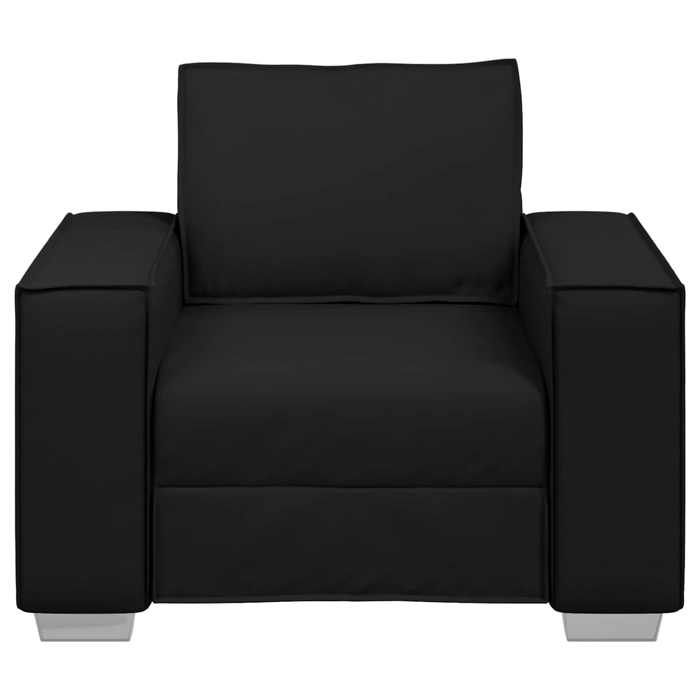 Fauteuil de repos ergonomique - NGM - Chaise Relaxant avec Accoudoirs - Noir 100cm Simili cuir 99x78x84cm C93799123508006