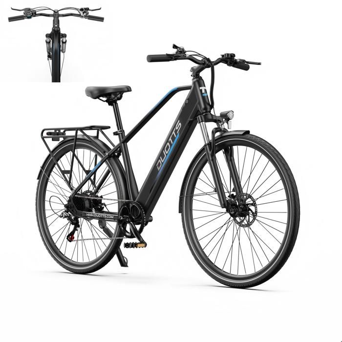Vélo Électrique Homme DUOTTS C29Lite Moteur 250W 36V Batterie 13Ah Shimano 7 Vitesse 25km/h Longue Autonomie 65 km
