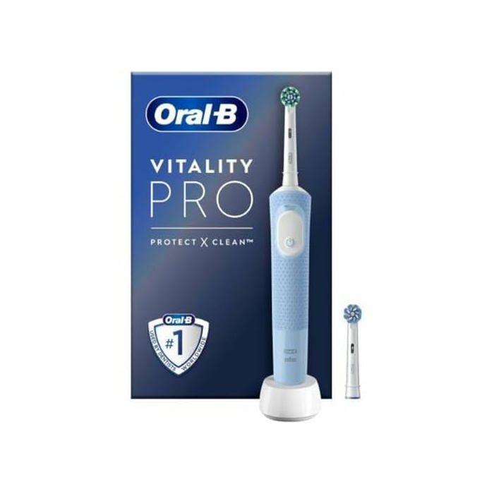 Brosse à dents électrique - ORAL-B - 8700216125628 - Bleu - Minuteur - 1 vitesse
