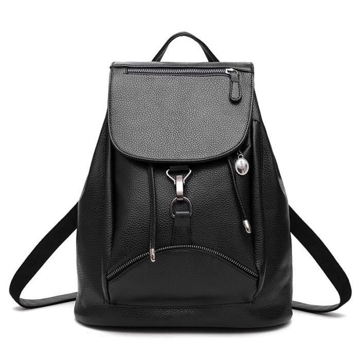 Sac A Dos Sac Femme De Marque Sac Cuir Femme Meilleur Sac A Dos Femme 2017 Sac A Dos Noir Sac Luxe Femme Cuir Achat Vente Sac A Dos Cdiscount