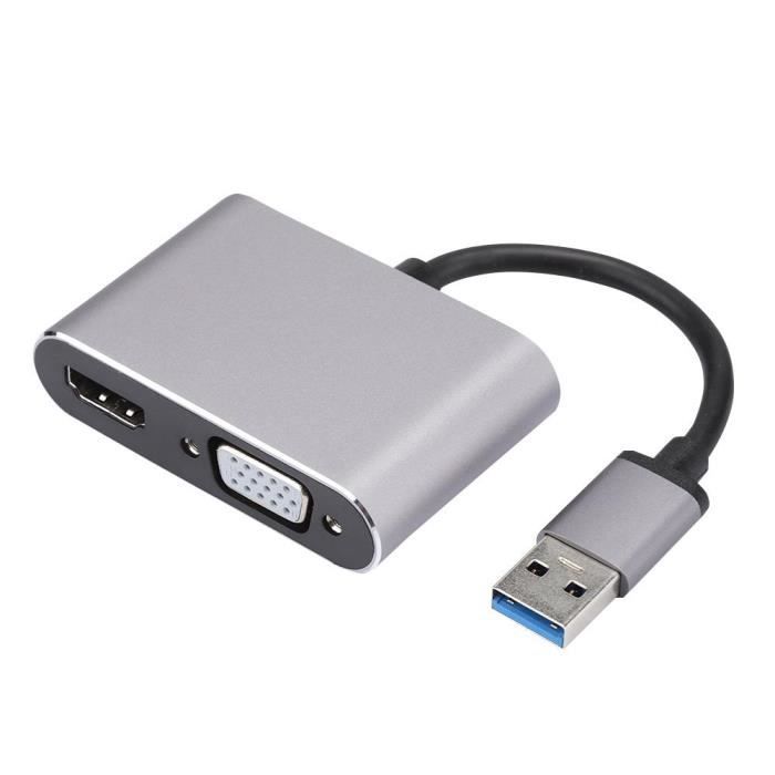 ADAPTATEUR USB 3.0 MALE VERS HDMI FEMELLE 1080P