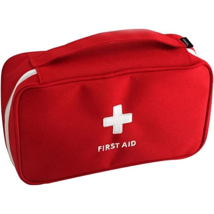 Trousse De Secours Portable Rose étanche - Mini Sac Pour Médicaments Et Pansements, Idéal Voyage Et Quotidien - 14