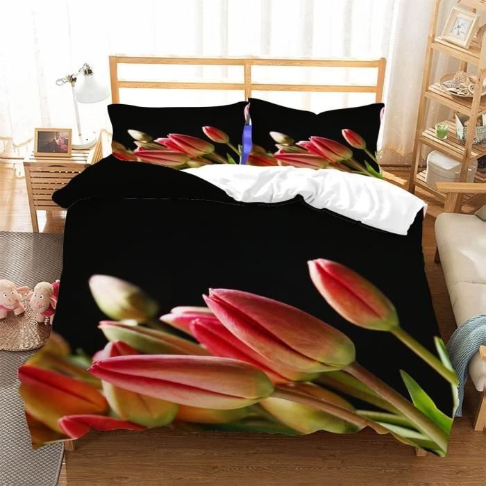 Chickwin Boutis Couvre Lit Matelassée 1/2 Personnes, 3D