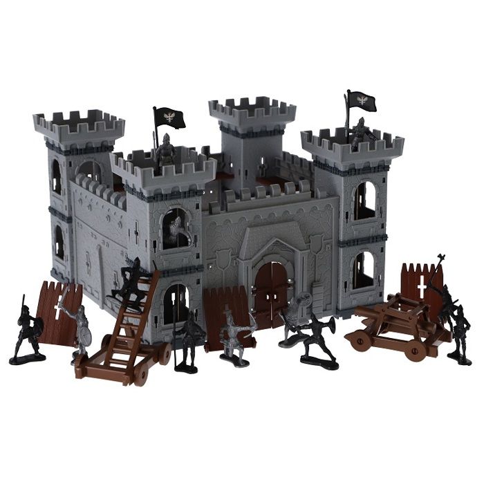 Chateau Fort Medieval enfant 65 pieces Figurines Chevaliers Soldats et  accessoires Forteresse Set Jouet Fantastique et carte - Cdiscount Jeux -  Jouets