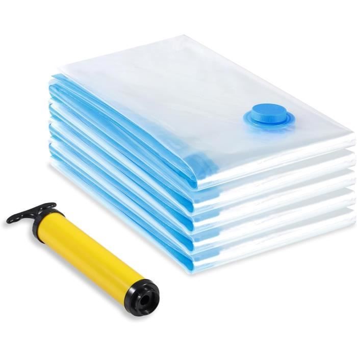 Sacs de rangement sous vide pour textiles (x2) - 40 x 60 cm