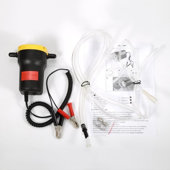 Pompe De Transfert D'huile 200W 220V - Débit 45 L/min, Hauteur D'aspiration 10m - Pour Huile Moteur, Diesel, Kérosène - 3