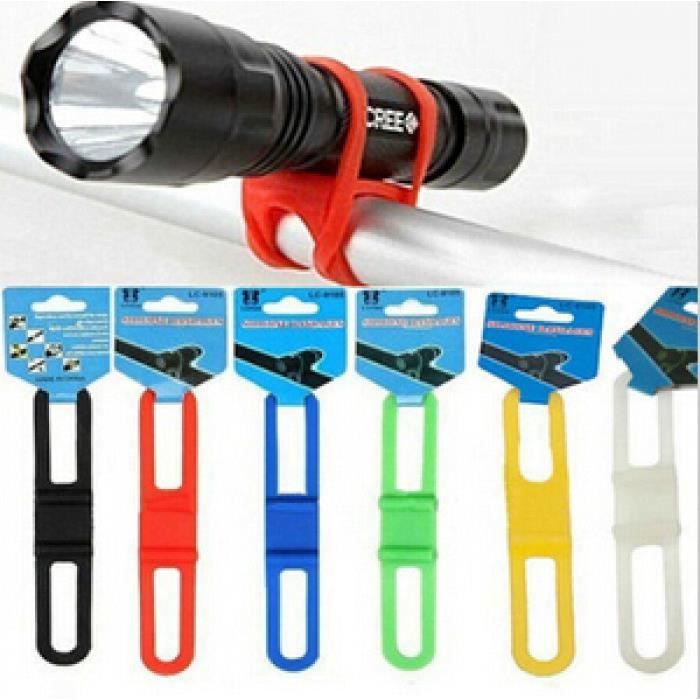 Bande Silicone Support Vélo VTT Sangles Bicyclettes Bandage Fixation Universel