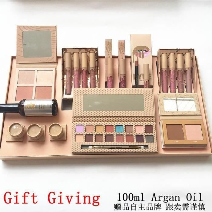 KYLIE Collection Set Makeup Box Vacation Edition Bundle and Free Gift