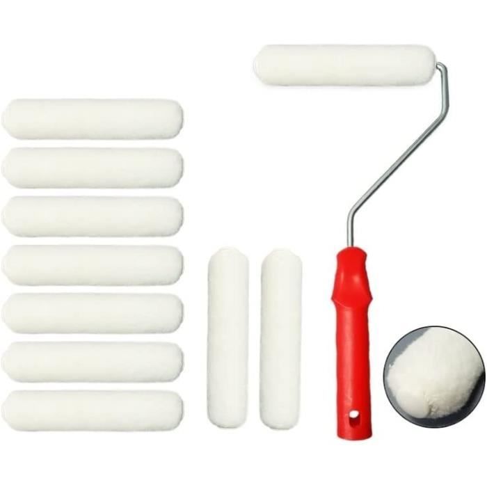 Kit 18 Rouleaux De Peinture Pour Enfants – éponges Formes Variées, Créativité, Peinture Murale Et DIY