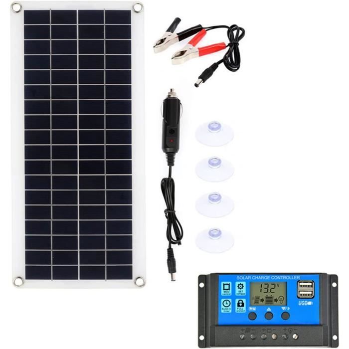 Panneau solaire 500 W, chargeur pour caravane et camping
