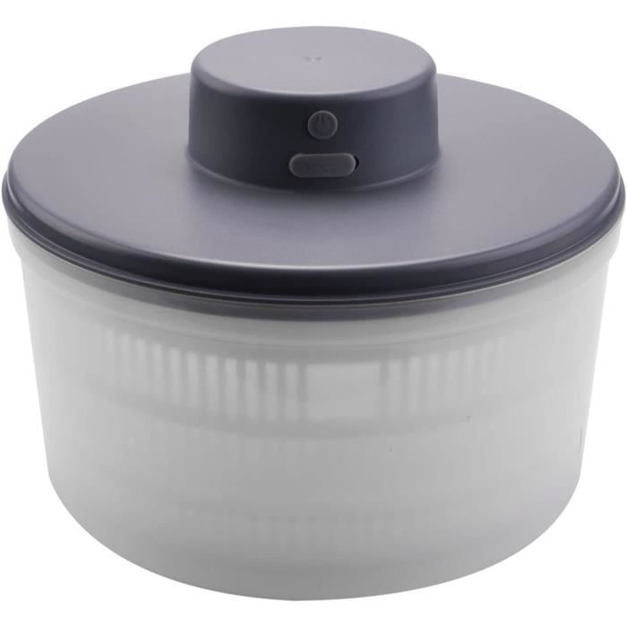 Évideur De Légumes électrique Rechargeable USB - Batterie 1200mAh, 2 Lames Inox - Pour Courgettes, Concombres, écailleur à Poisson