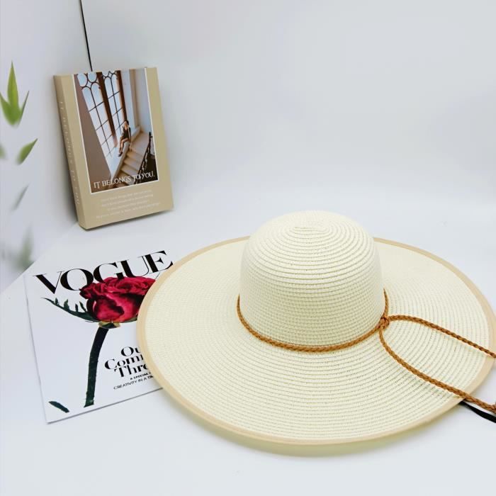 Chapeau de best sale plage pour femme