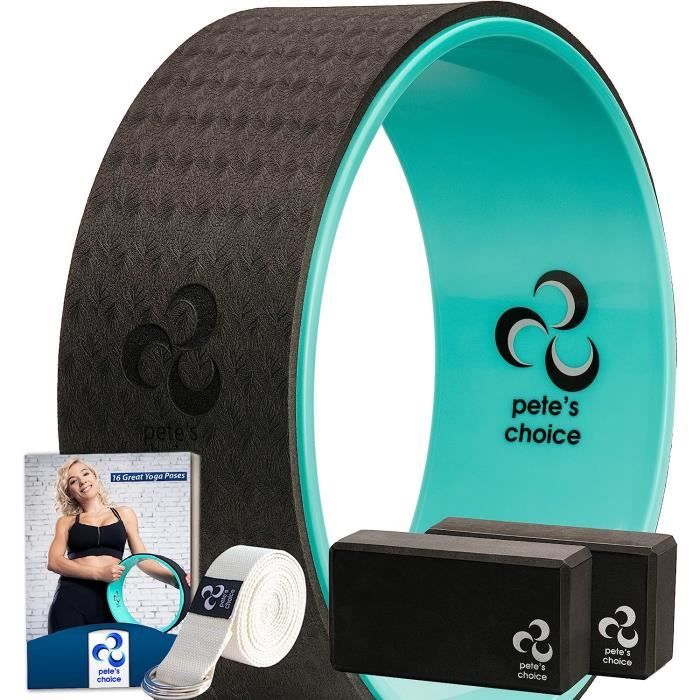 Roue De Yoga UBeFit – Avec Instructions Et Sac De Transport – Fitness Et Bien-être