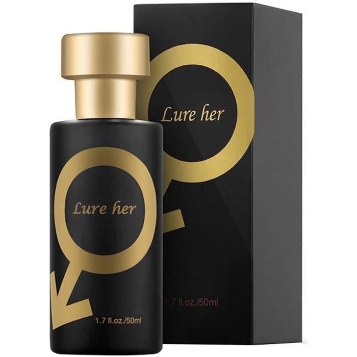 Golden Lure Pheromone Perfume, Lure Her Perfume for Men, Pheromone