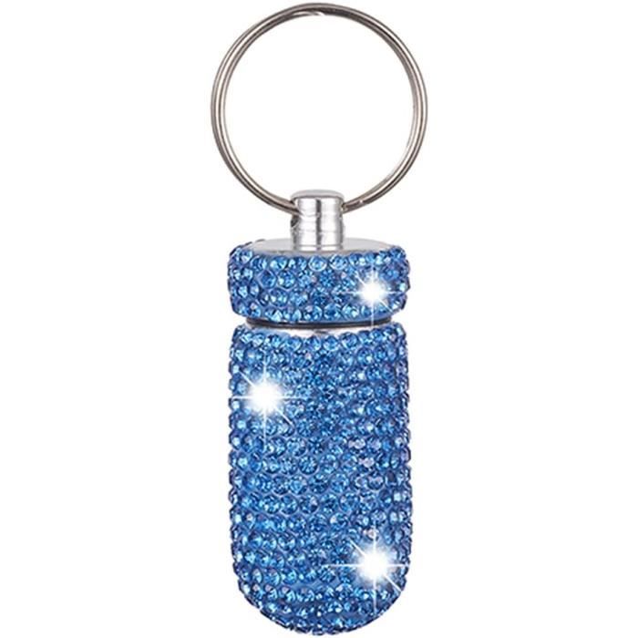 Pendentif Ananas Bling Bling Avec Cristaux - Porte-clés Décoratif Jaune Brillant
