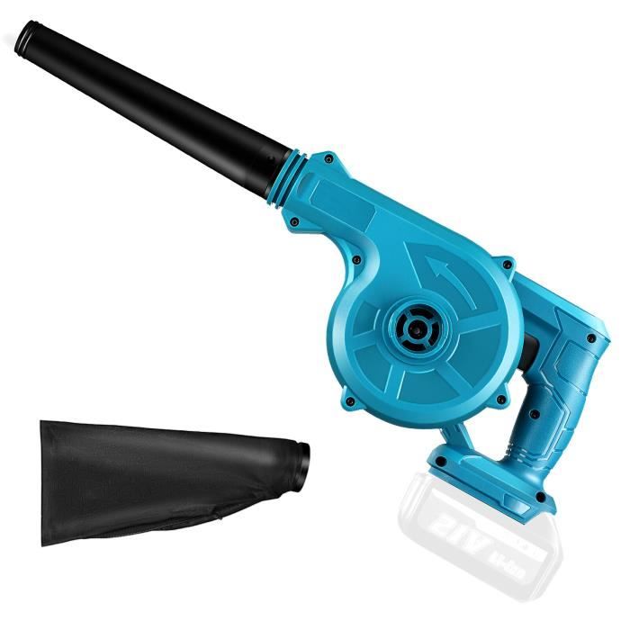 Souffleur De Feuilles Sans Fil 30000 Tr/min | 2 Batteries Incluses, Puissant, Pour Terrasse, Jardin, Nettoyage Extérieur