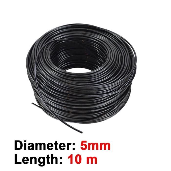 Câble Acier Pour Poulie De Fitness – 2.5 M – Revêtu De PU – Accessoire De Musculation Pour Maison Ou Salle – Réglable