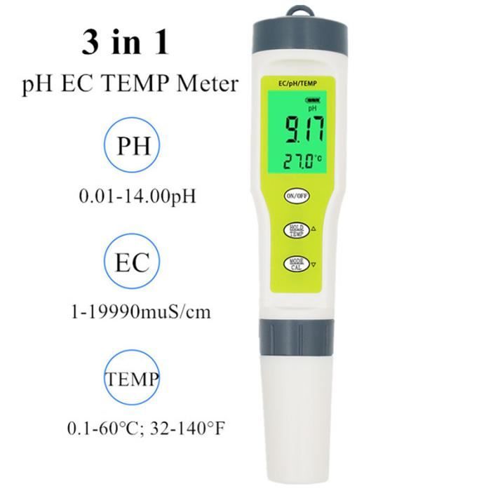 Moniteur de la qualité de l'eau Moniteur de Qualité d'Eau Testeur de Moniteur de la qualité de l'eau Moniteur de Qualité d'Eau Testeur de