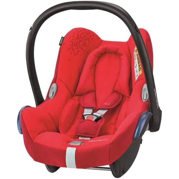 Cosi BEBECONFORT Cabriofix, Siège auto bébé, Groupe 0+, avec réducteur, de  la naissance à 12 mois environ (13kg), Vivid Red - Achat / Vente coque - cosy  BEBE CONFORT Cabr 8617721211 - Cdiscount