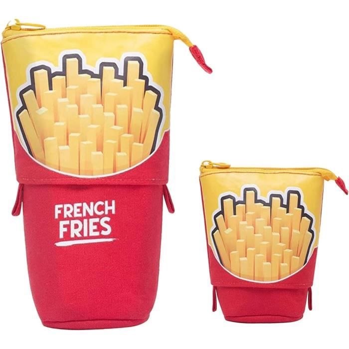 Crayon Case,Grande Capacité Crayons Trousse,Pu Cuir Sac À Crayons,Sac