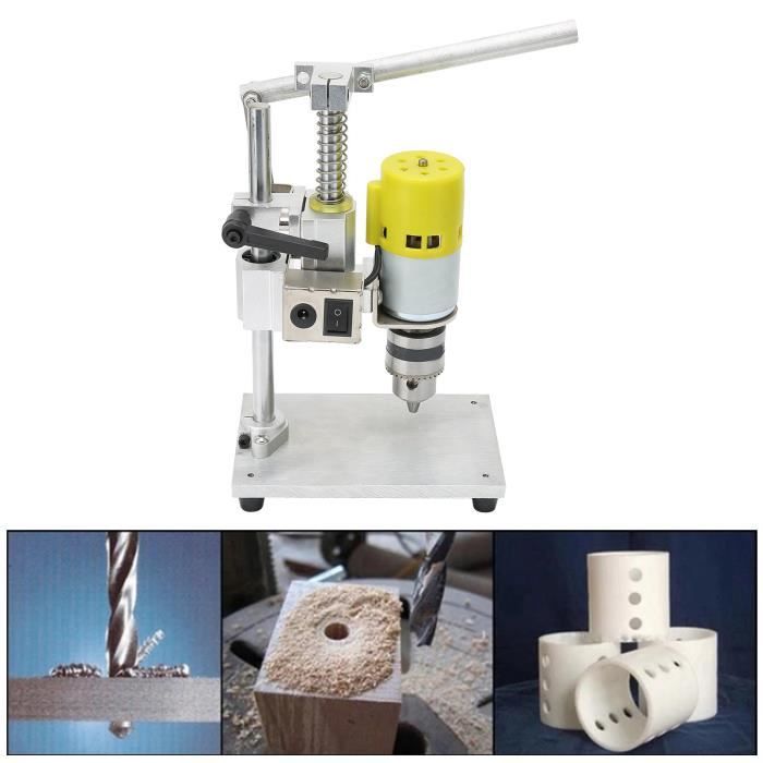 Banc De Mini Perceuse à Colonne Perceuse à Colonne De Paillasse Mini Petite Perceuse D'tabli