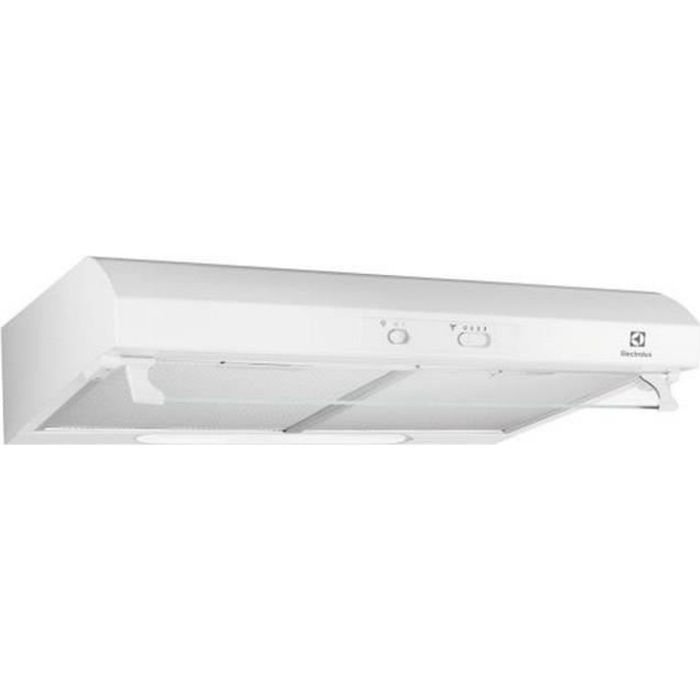 Electrolux Hotte Visiere 60cm 65db 272m3 H Blanc Lfu226w Achat Vente Hotte Cdiscount