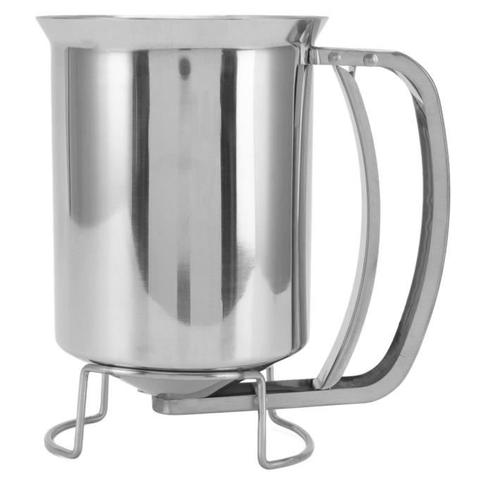 Distributeur à Pâte Zenker - Acier Inoxydable - Capacité 900 Ml - Précis Et Facile à Nettoyer