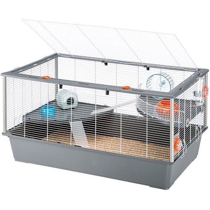 Ferplast CRICETI 100 Grande cage pour hamsters. CRICETI 100 - 95 x 57 x h 50 cm -