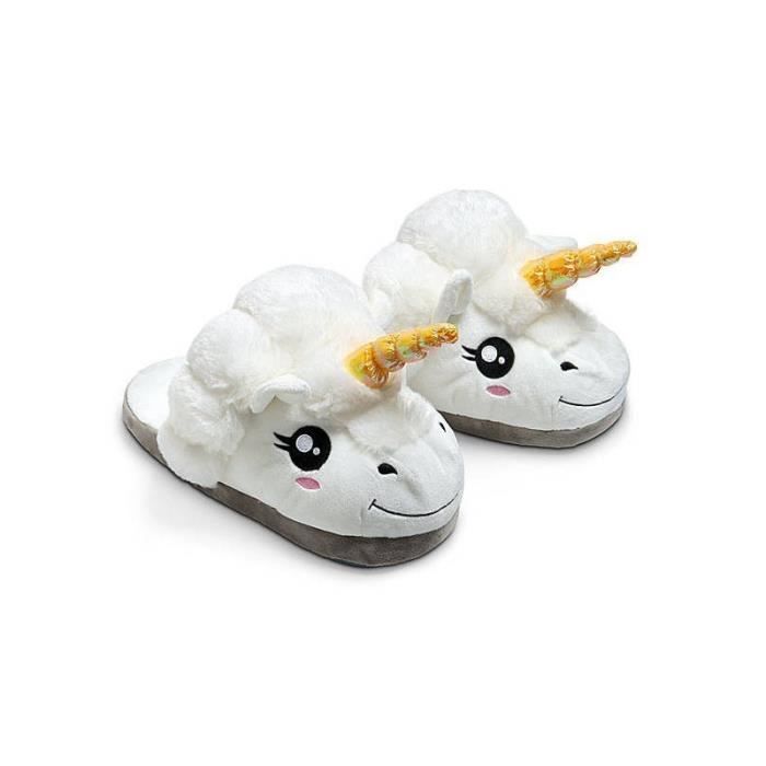 Chaussons Licorne Unique Achat Vente Chausson Pantoufle