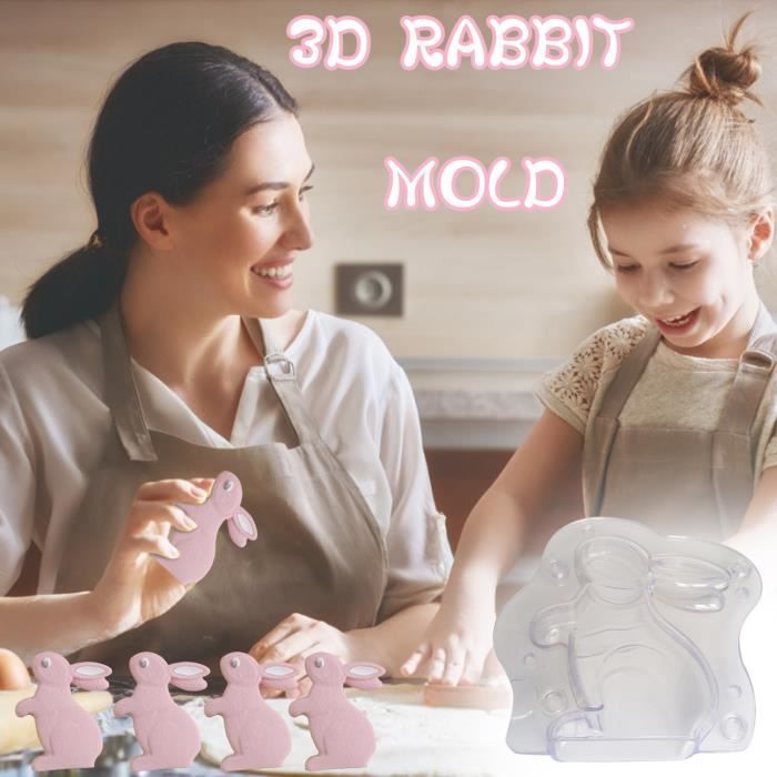 Moule à Gâteau Lapin 3D Städter - Allemand - 17 Cm - Anti-adhésif